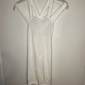 NWT Strappy White Fabletics- size XS